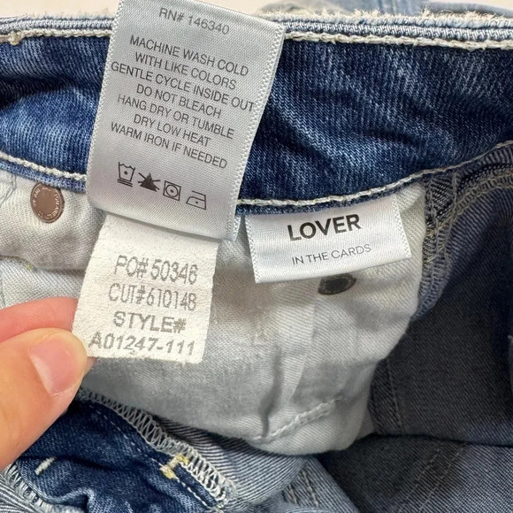 AMO Lover in The Cards Denim Jean - Picture 10 of 14